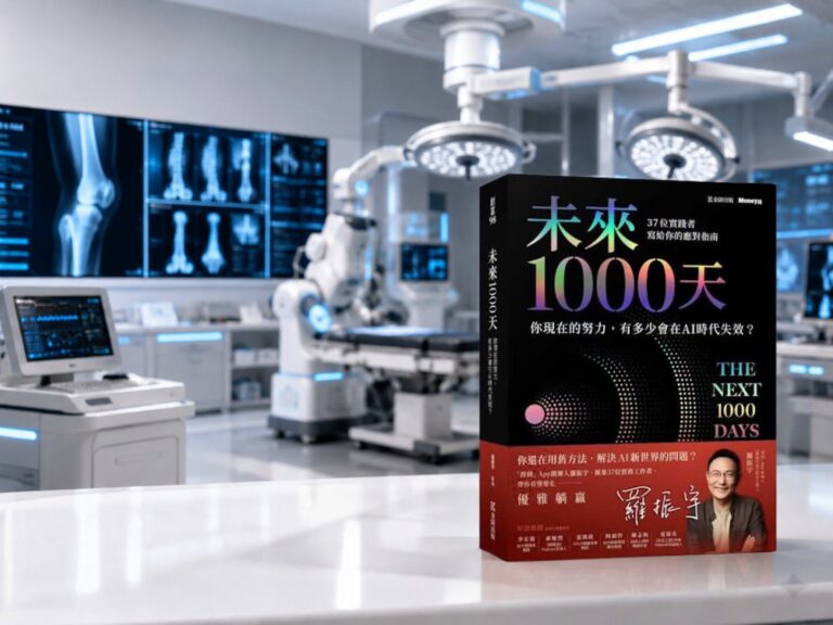 羅振宇《未來1000天：你現在的努力，有多少會在AI時代失效？》書封