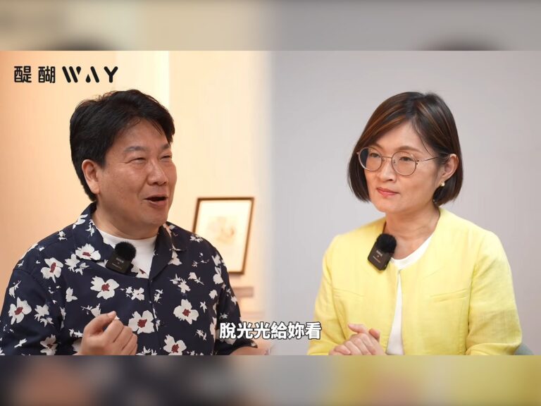 Vito大叔在醍醐WAY《人生叔成班》節目中與理財專家郭莉芳對談財務健檢